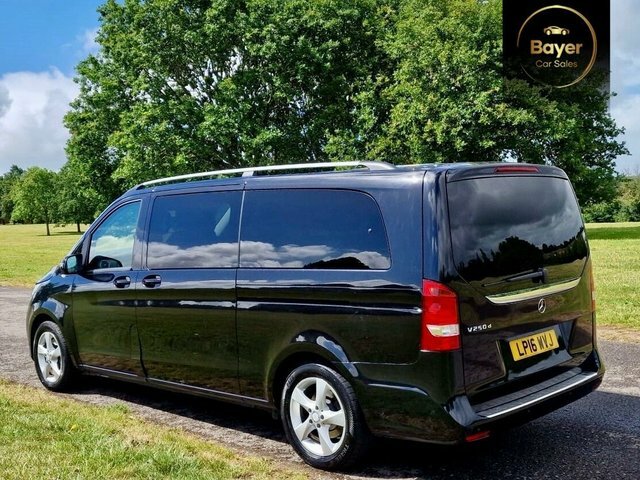 Mercedes-Benz V Class V250d Bluetec Se Mpv Black #5