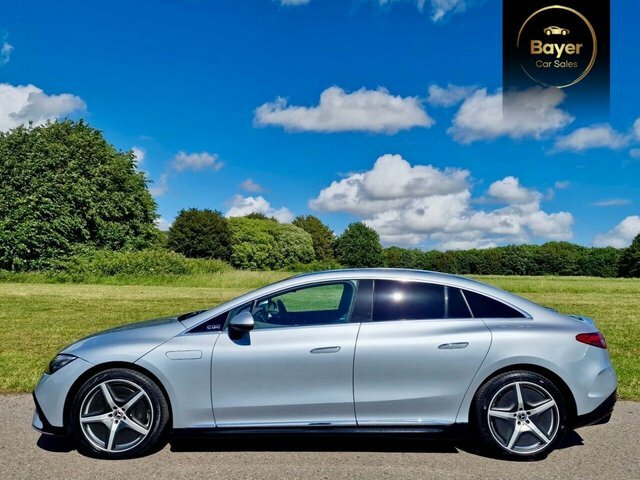 Mercedes-Benz EQE 350 91Kwh Amg Line Silver #4