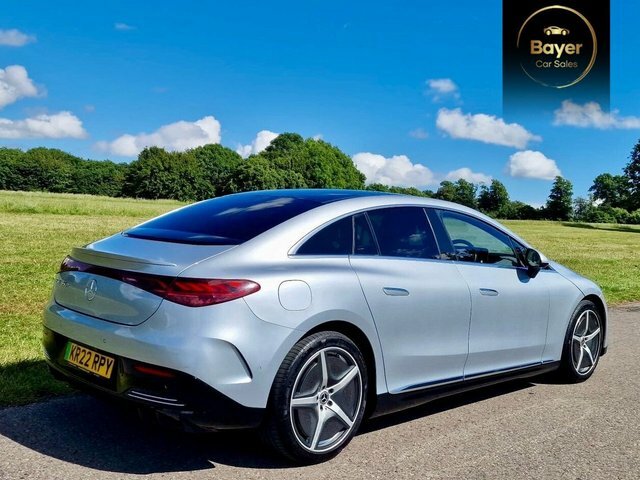 Mercedes-Benz EQE 350 91Kwh Amg Line Silver #5