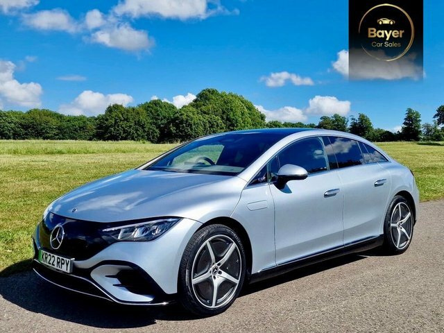 Mercedes-Benz EQE 350 91Kwh Amg Line Silver #2
