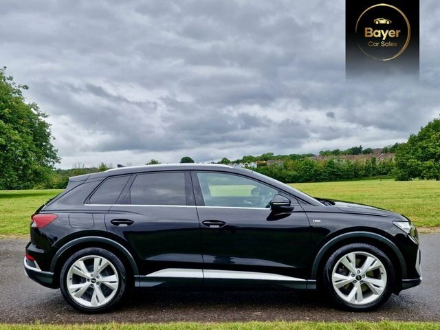Audi Q4 E Tron S Line Suv Black #2