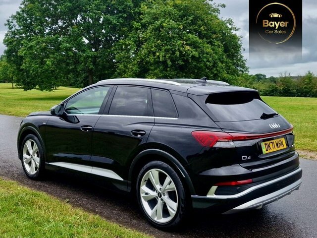 Audi Q4 E Tron S Line Suv Black #5