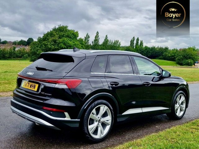 Audi Q4 E Tron S Line Suv Black #4