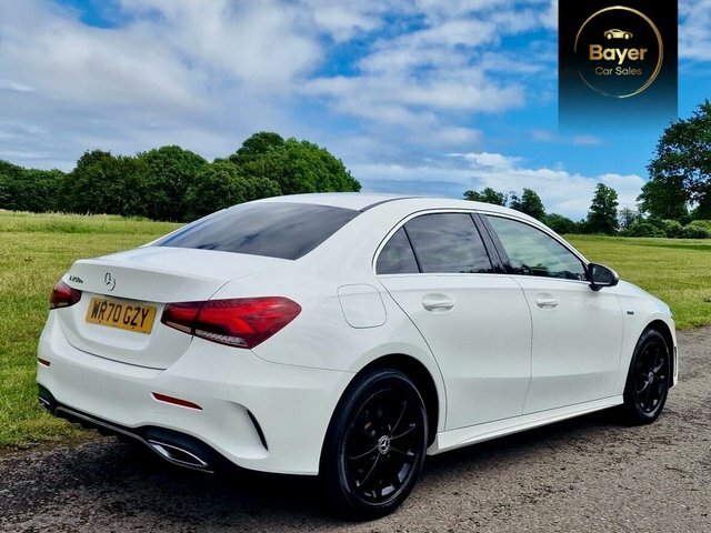 Mercedes-Benz A Class A250e 15.6Kwh Amg Line WR70GZY White #4