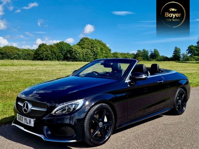 Mercedes-Benz C Class C250d Amg Line Premium GX17YLV Black #2