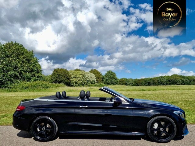 Mercedes-Benz C Class C250d Amg Line Premium GX17YLV Black #4