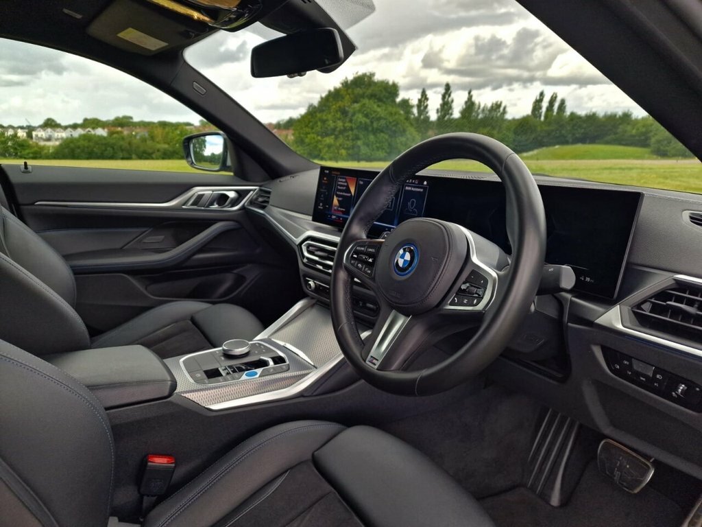 BMW i4 Hatchback Orange #34