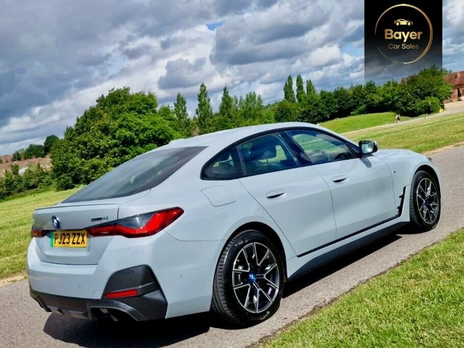 BMW i4 Hatchback Orange #51