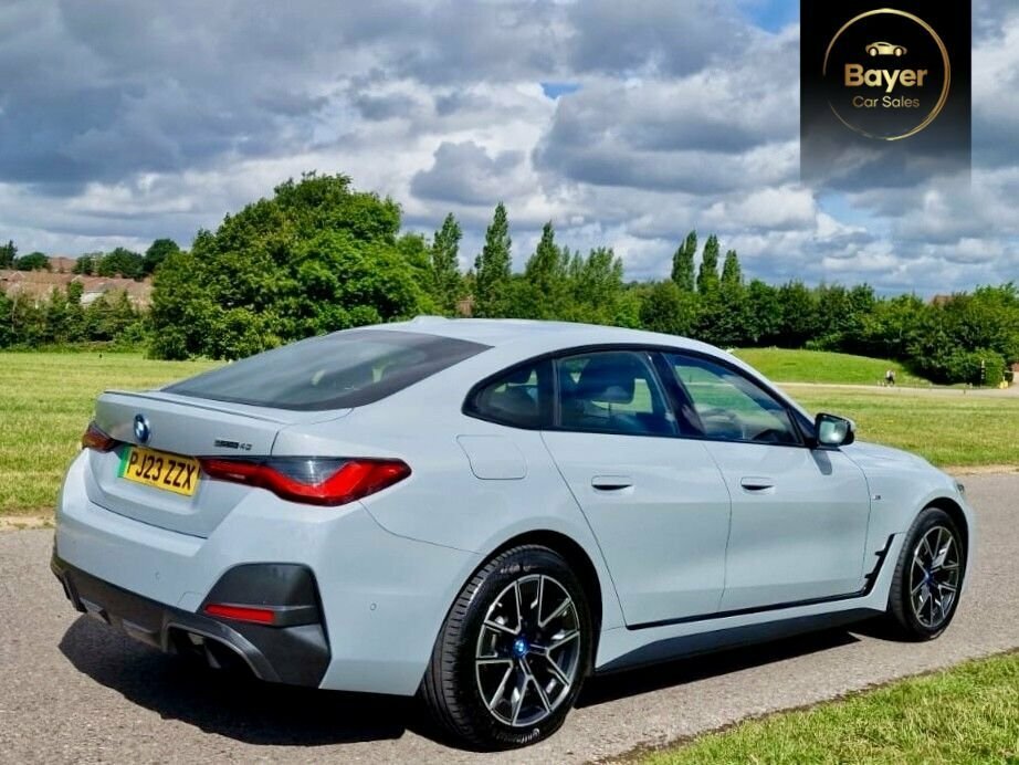 BMW i4 Hatchback Orange #30