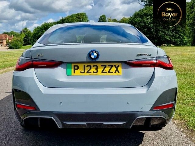 BMW i4 Hatchback Orange #22