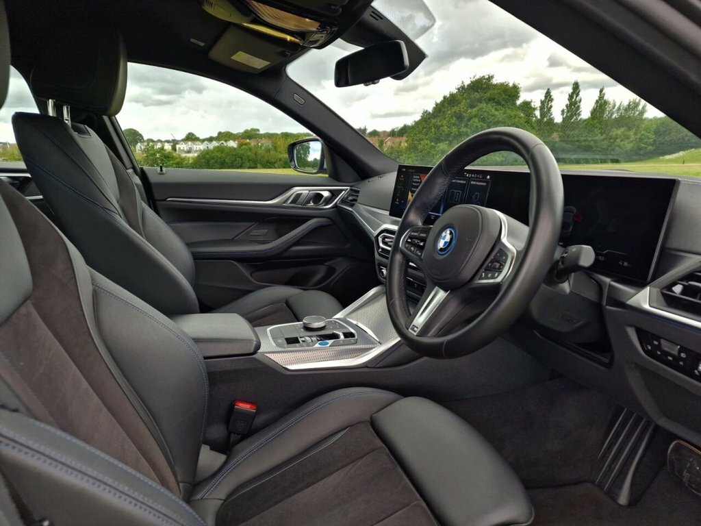 BMW i4 Hatchback Orange #32