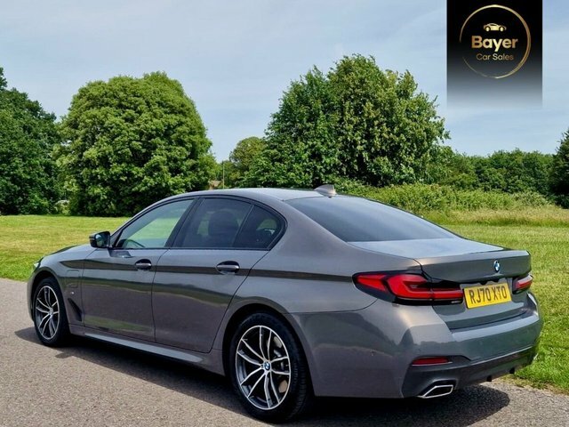 BMW 5 Series 530E 12Kwh M Sport Grey #5
