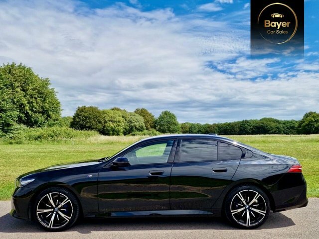 BMW 5 Series 520I Mht M Sport Black #3