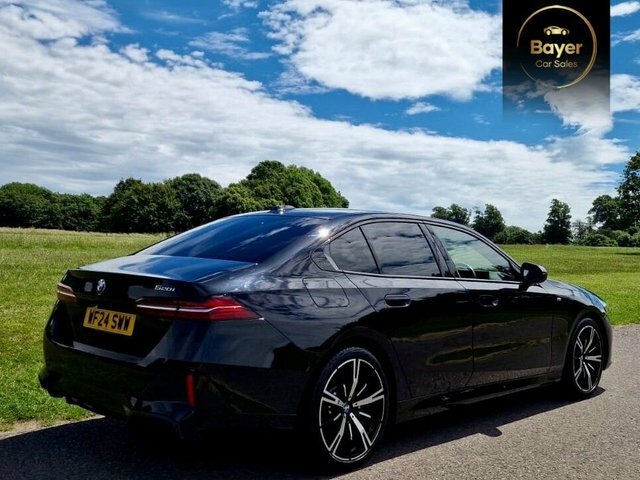 BMW 5 Series 520I Mht M Sport Black #4
