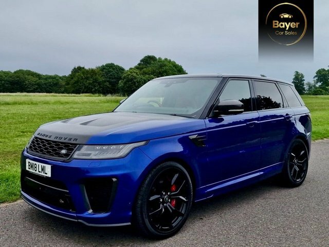 Land Rover Range Rover Sport P575 V8 Gpf Svr Blue