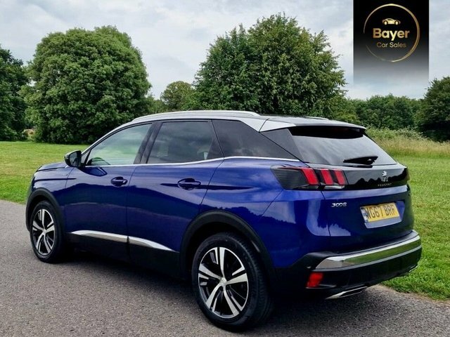 Peugeot 3008 Puretech Gt Line Suv Blue #5