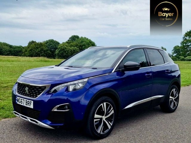 Peugeot 3008 Puretech Gt Line Suv Blue
