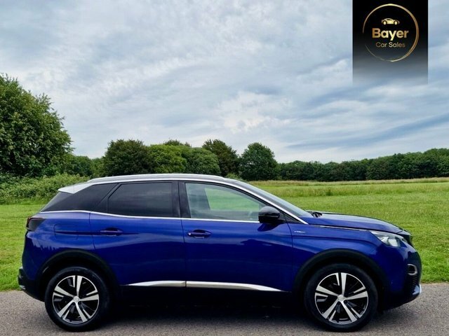 Peugeot 3008 Puretech Gt Line Suv Blue #2