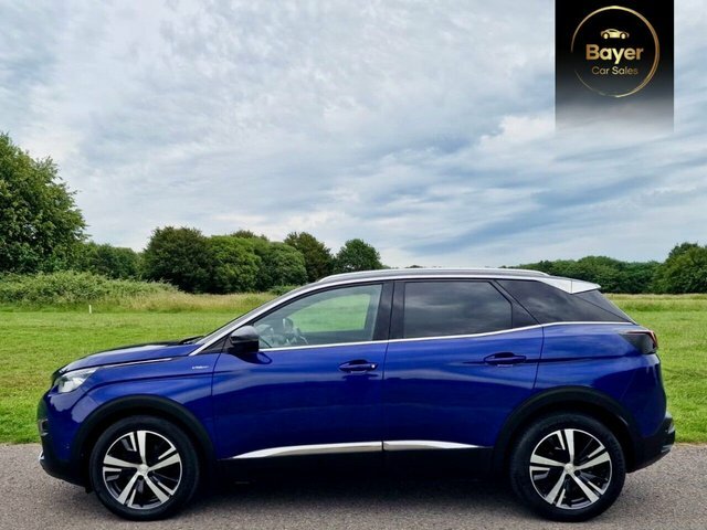 Peugeot 3008 Puretech Gt Line Suv Blue #3