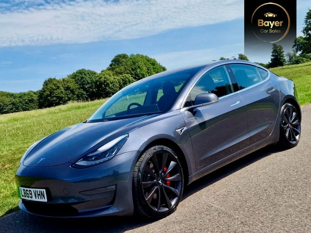 Tesla Model 3 Standard Vat Qualifying Car White #48