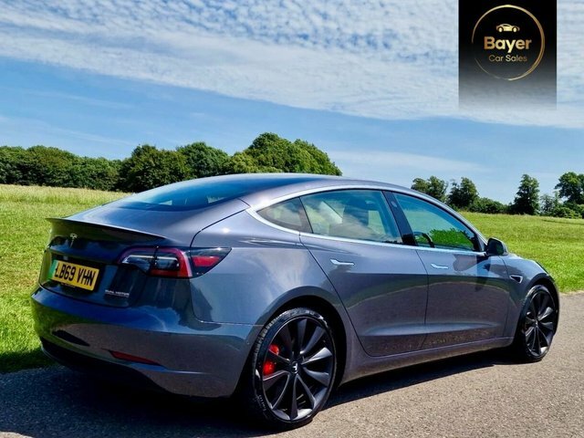 Tesla Model 3 Motor Performance Saloon Grey #4