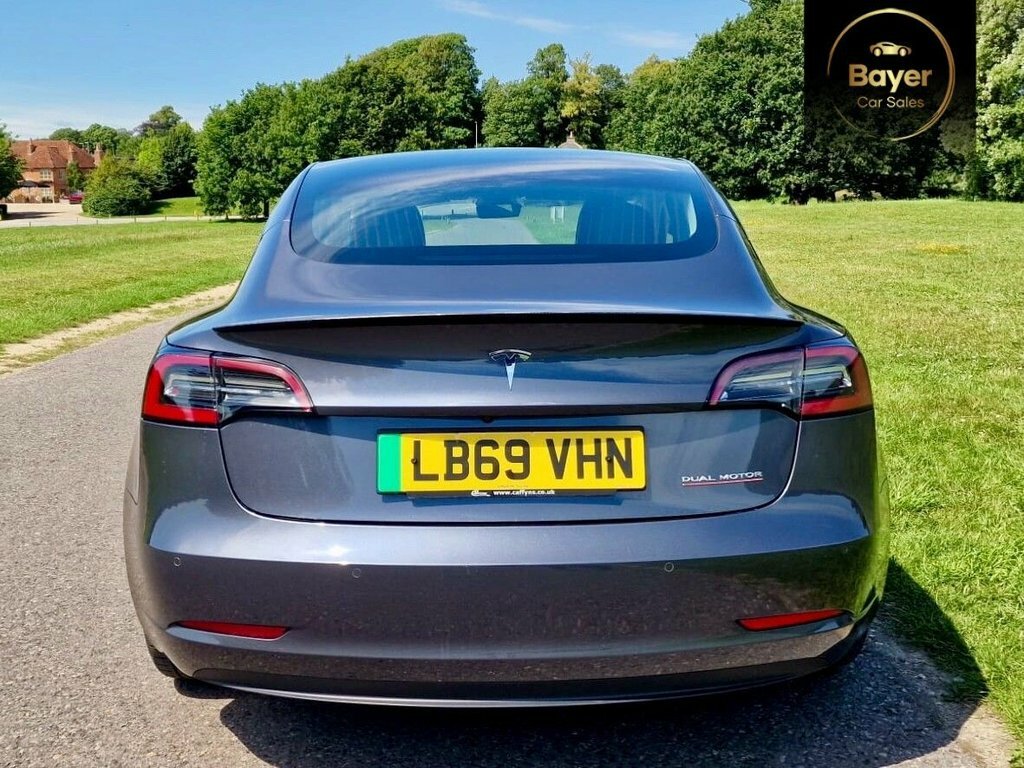 Tesla Model 3 Standard Vat Qualifying Car White #46