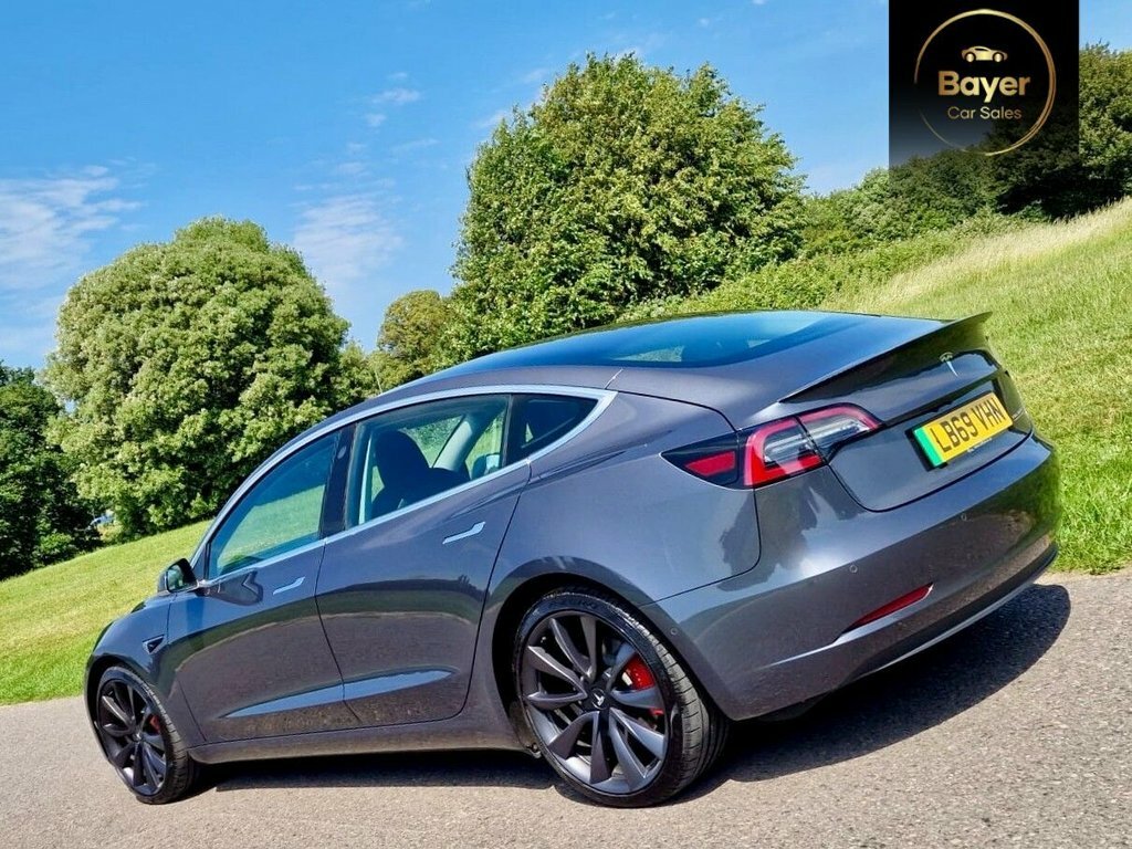 Tesla Model 3 Standard Vat Qualifying Car White #50