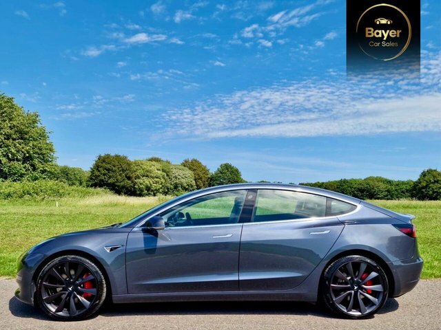 Tesla Model 3 Motor Performance Saloon Grey #3