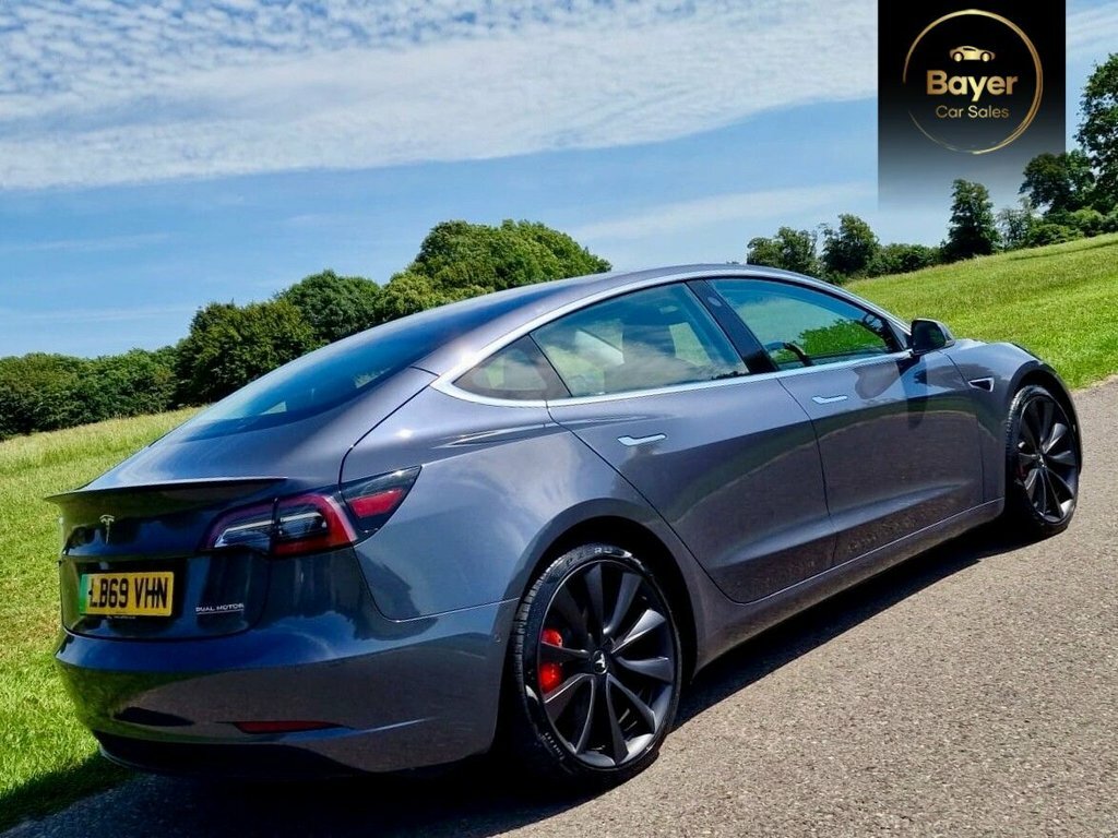 Tesla Model 3 Standard Vat Qualifying Car White #49