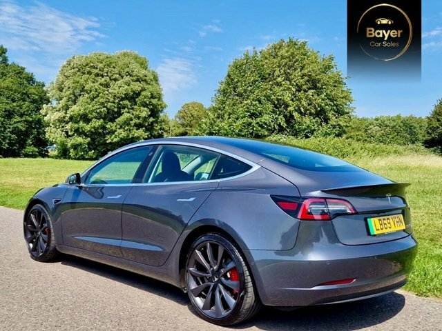 Tesla Model 3 Motor Performance Saloon Grey #5