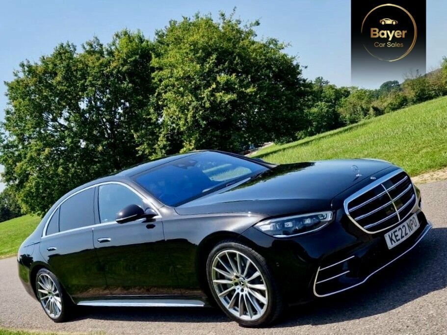Mercedes-Benz S Class S350d L Amg Line Premium Plus Executive 9G-tro Black #61