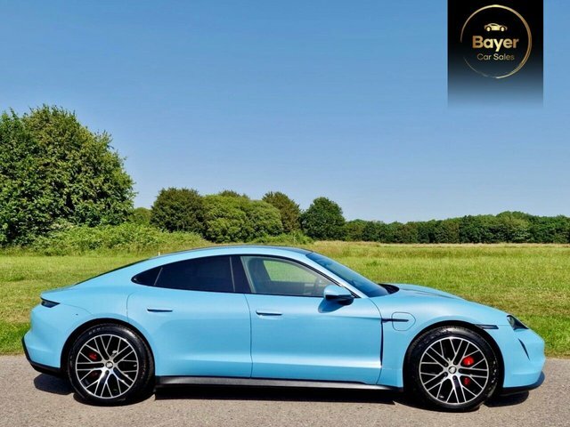 Porsche Taycan Plus 93.4Kwh 4S Saloon Blue #2
