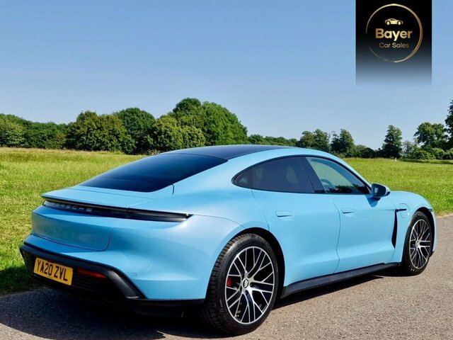 Porsche Taycan Plus 93.4Kwh 4S Saloon Blue #4