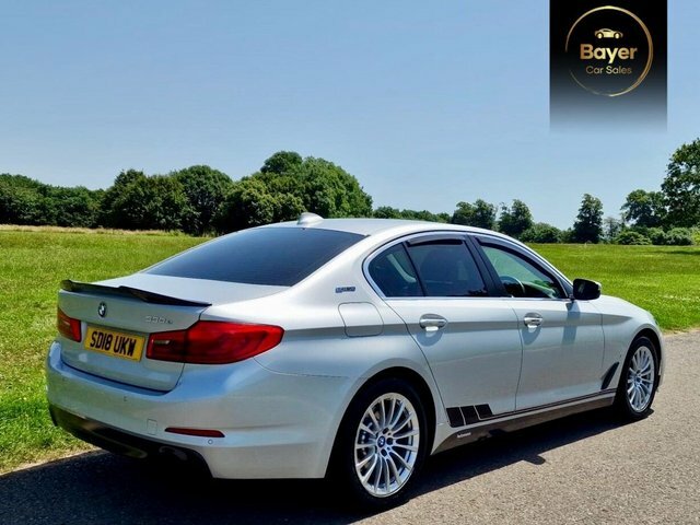 BMW 5 Series 530E 9.2Kwh Se Saloon Silver #4