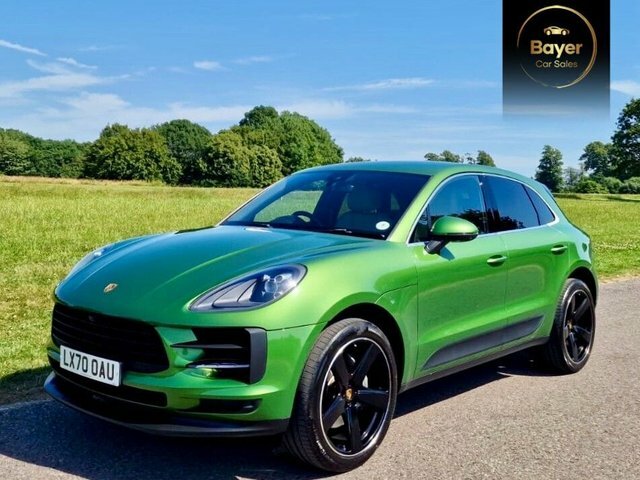 Porsche Macan V6 S Suv Green