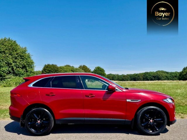 Jaguar F-Pace P250i Portfolio Suv Red #2