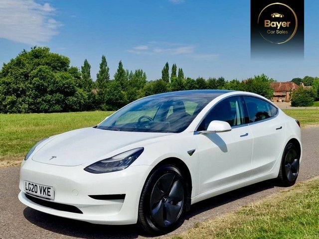 Tesla Model 3 Range Plus Saloon White