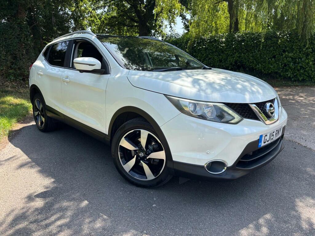 Nissan Qashqai 1.5 Dci N-tec 2Wd Euro 5 Ss 201515 White #5