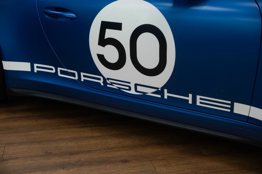 Porsche 911 Automatic Blue #5