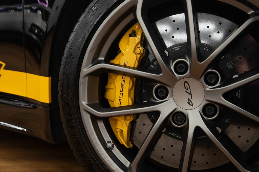 Porsche 718 Cayman Cayman Gt4 Black #6