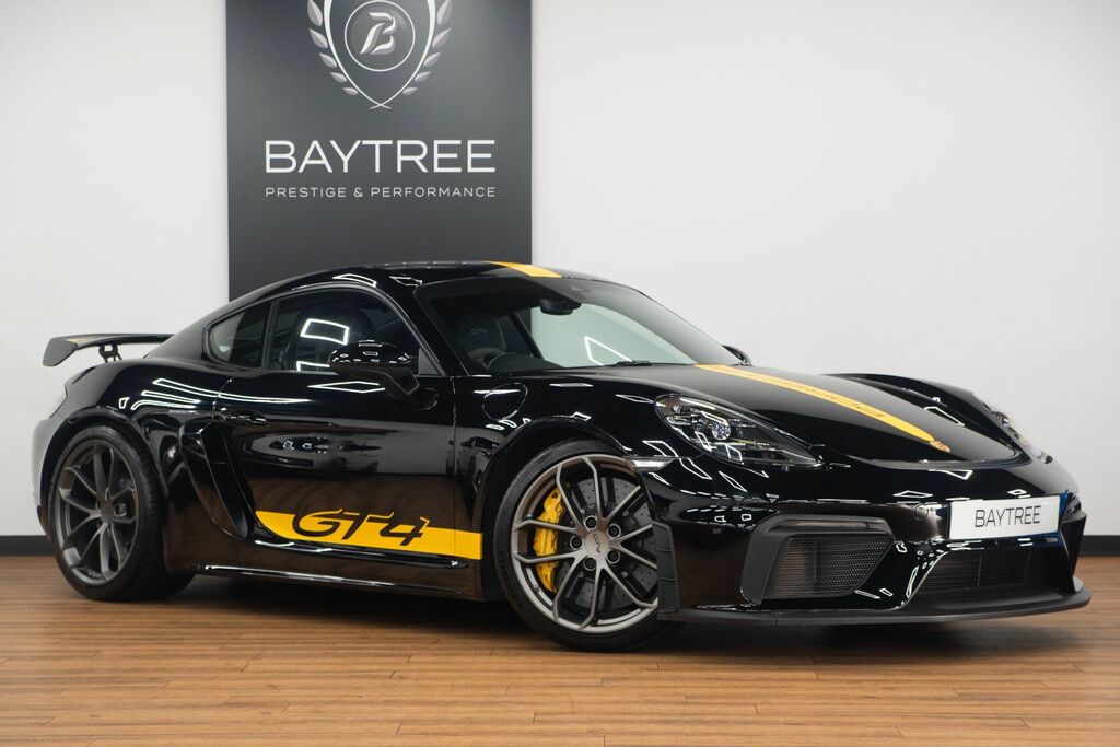 Porsche 718 Cayman Cayman Gt4 Black