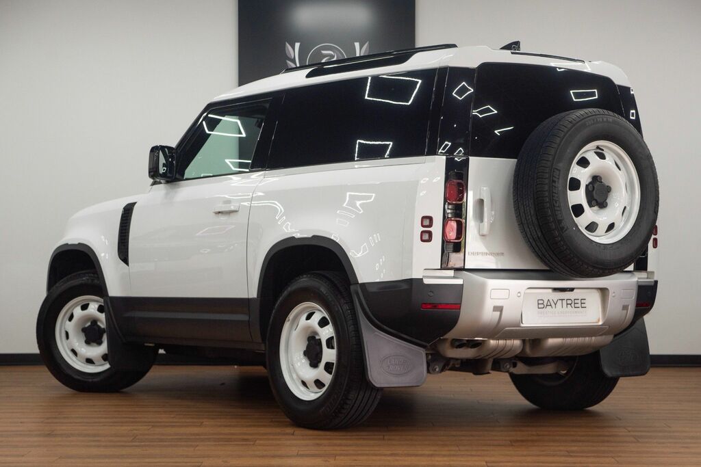 Land Rover Defender 90 White White #2