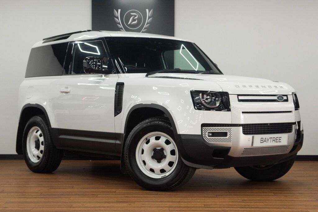 Land Rover Defender 90 White White