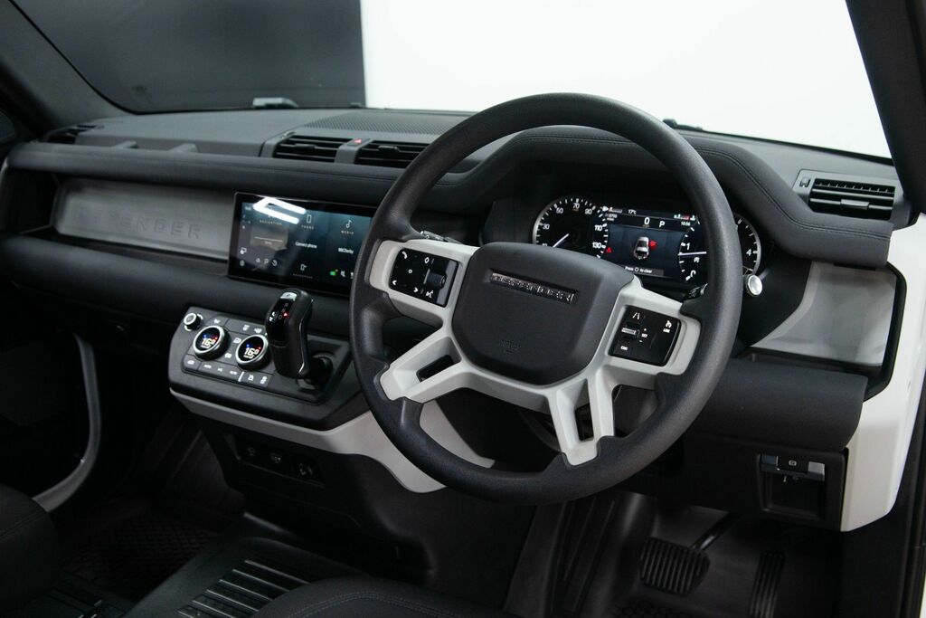 Land Rover Defender 90 White White #3