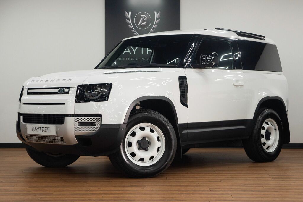 Land Rover Defender 90 White White #6