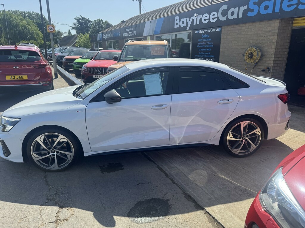 Audi A3 Saloon 2.0 Tdi 35 Edition 1 2022 White #2