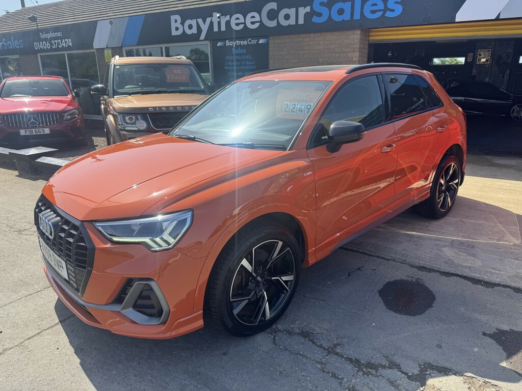 Audi Q3 Suv 2.0 Tdi 40 S Line 2019 AV69BWP Orange #5