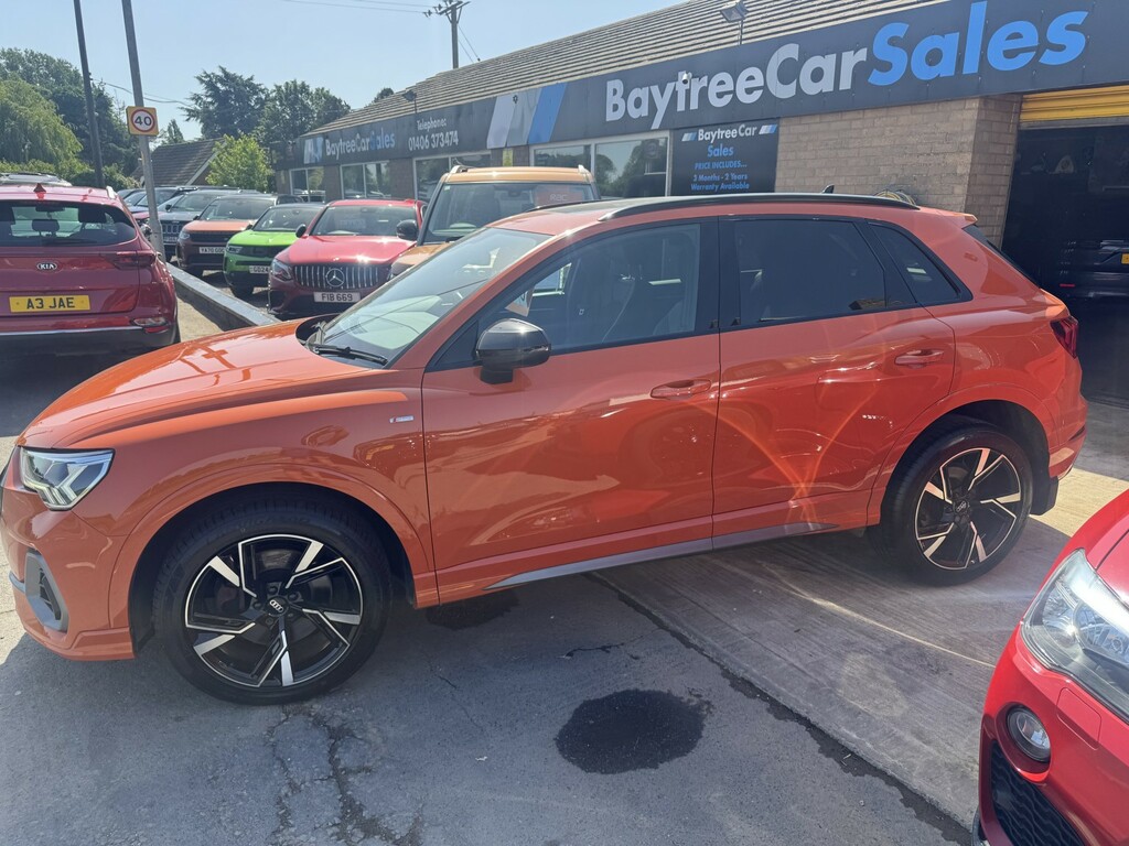 Audi Q3 Suv 2.0 Tdi 40 S Line 2019 AV69BWP Orange #2