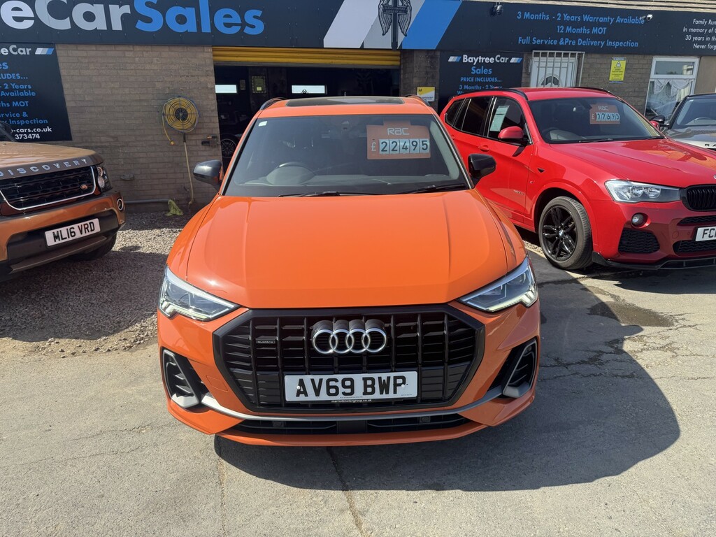 Audi Q3 Suv 2.0 Tdi 40 S Line 2019 AV69BWP Orange #4