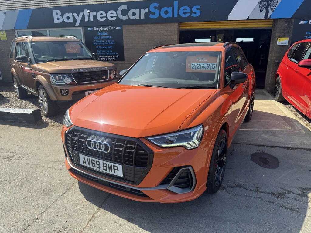 Audi Q3 Suv 2.0 Tdi 40 S Line 2019 AV69BWP Orange #6